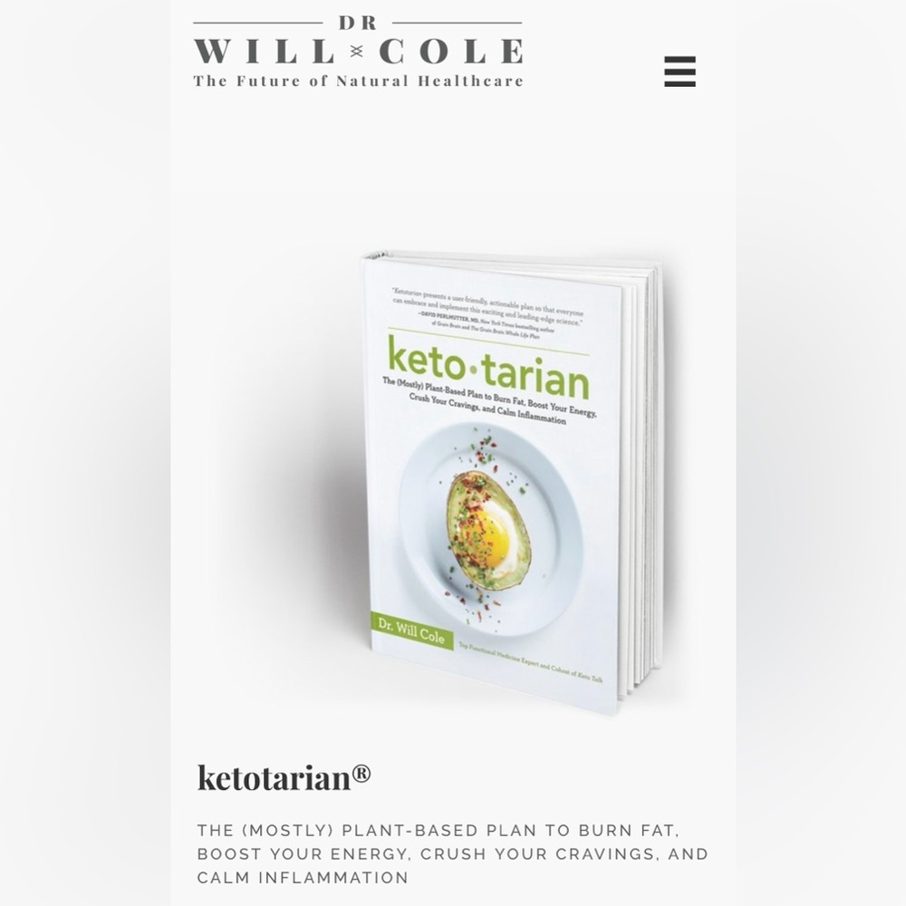Keto-Tarian Book